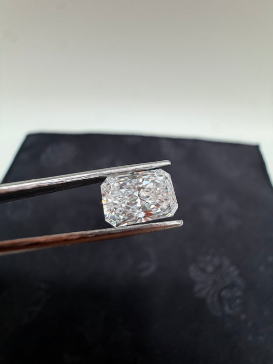 Lab Grown 1.59 Radiant Cut Diamond