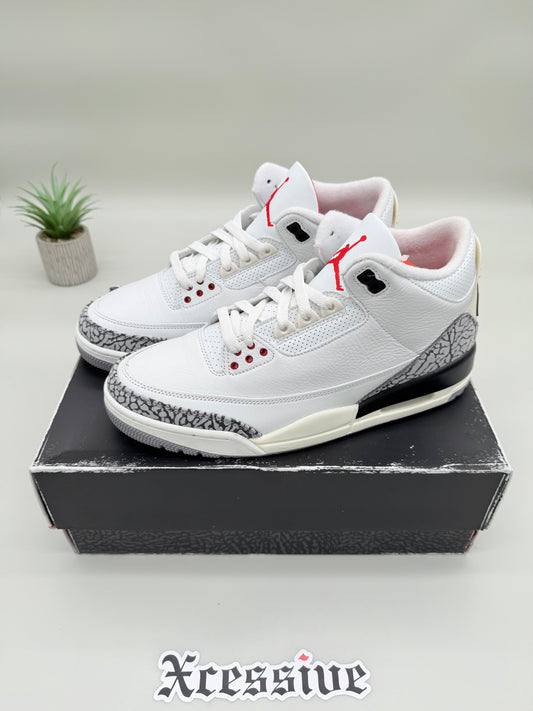 Jordan 3 White Cement Reimagined