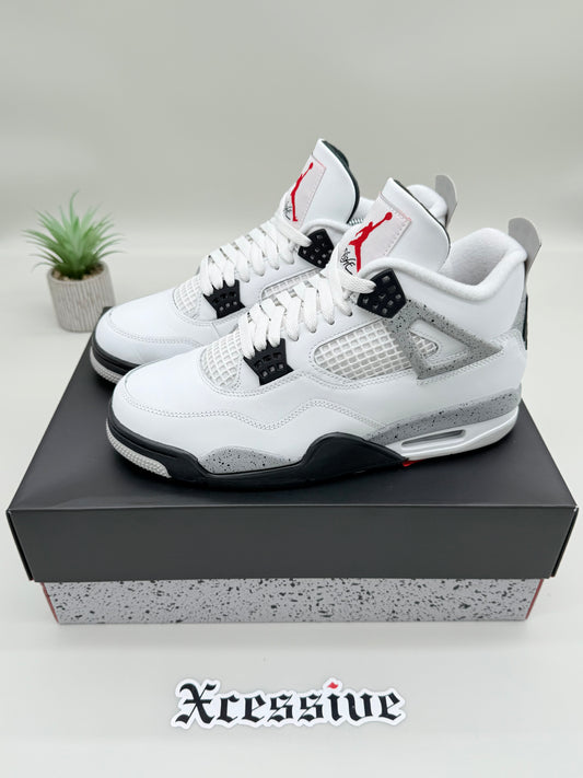 Jordan 4 White Cement