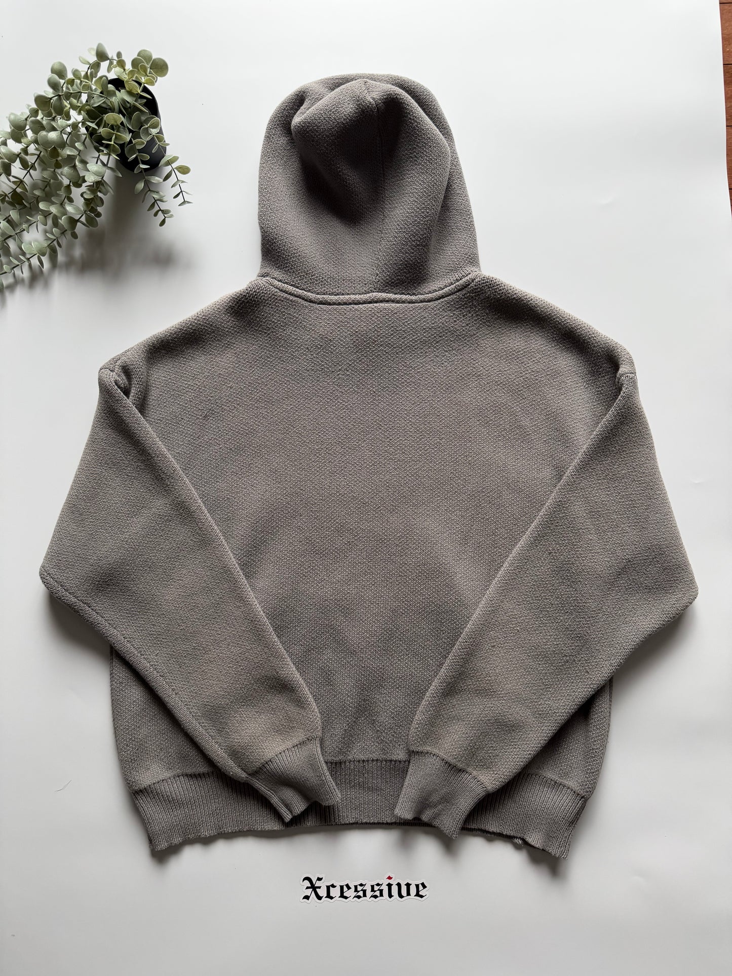 Fear of God Essentials Knit Hoodie Stone