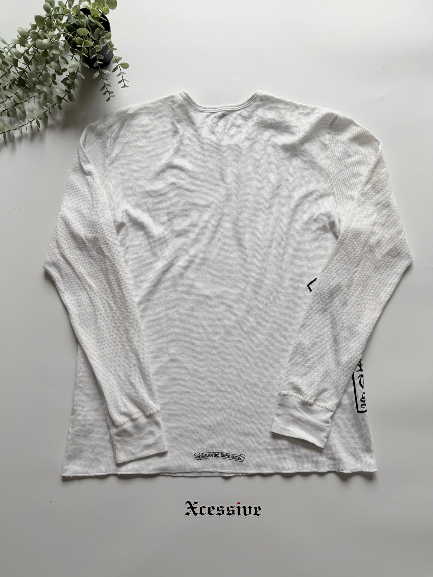 Chrome Hearts White Fleur Thermal