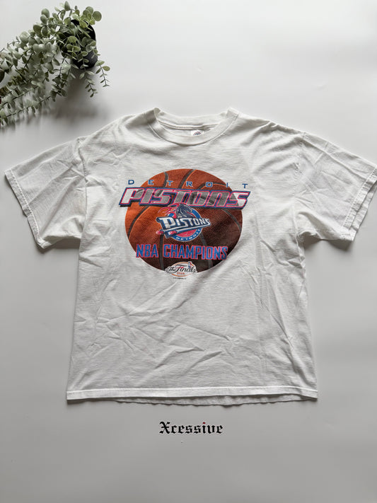 Y2K Detroit Pistons NBA Finals Tee