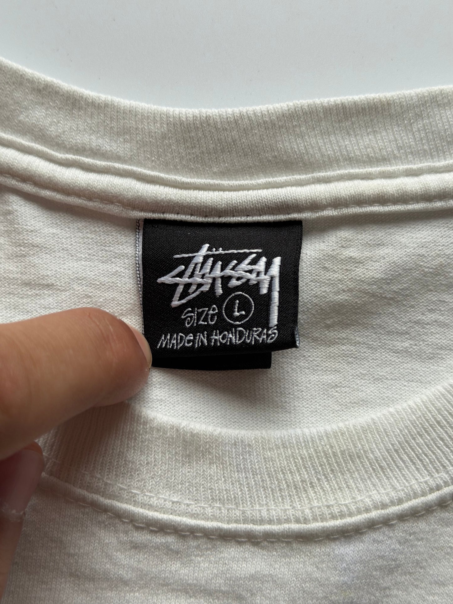 Stussy 8 Ball Tee White