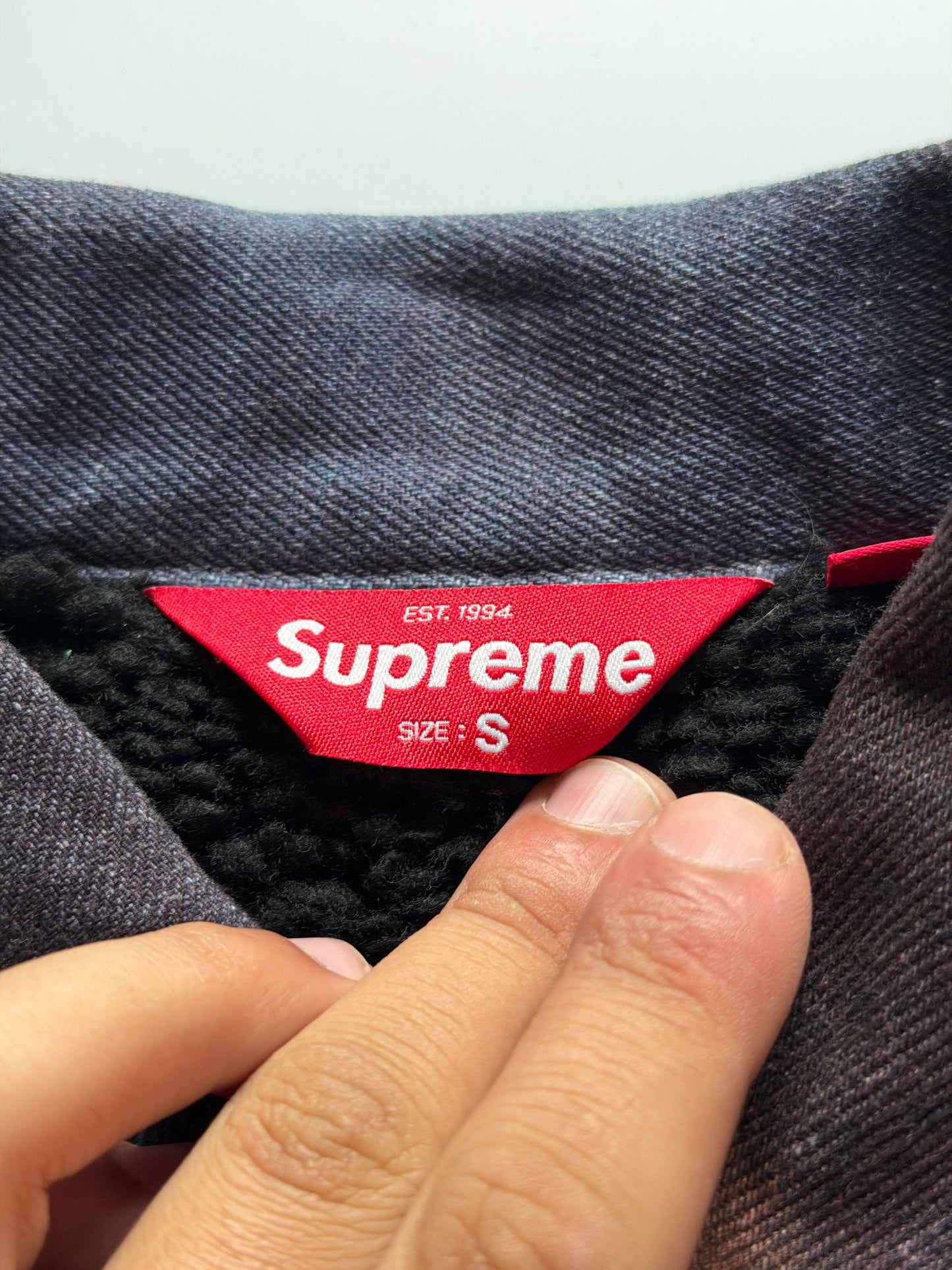 Supreme Frazetta Sherling Lined Trucker Jacket