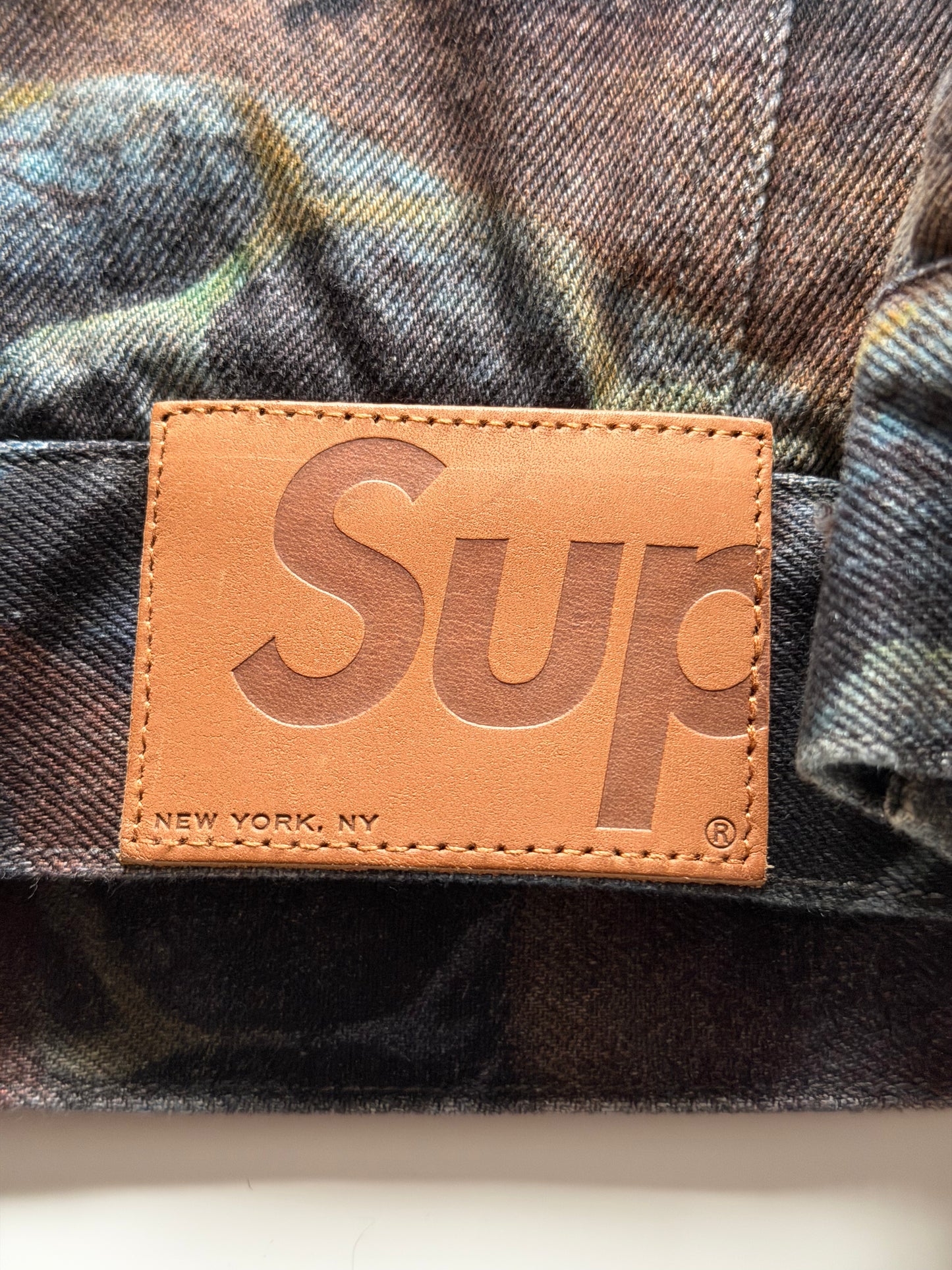 Supreme Frazetta Sherling Lined Trucker Jacket