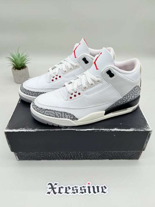 Jordan 3 White Cement Reimagined