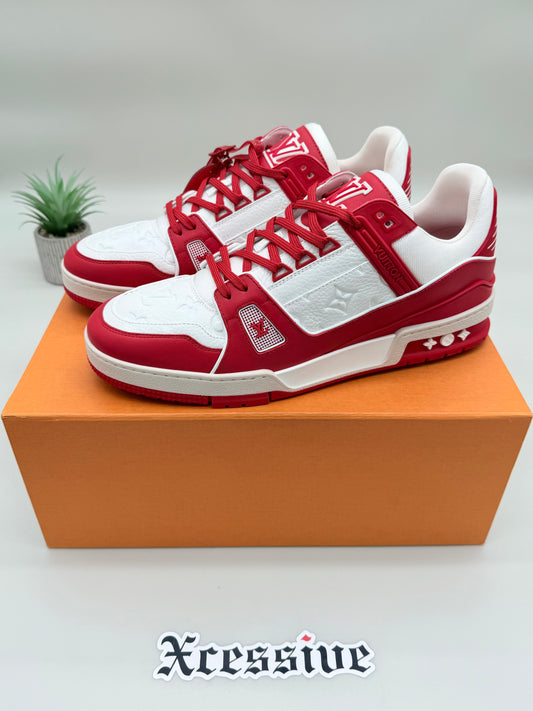 Louis Vuitton Trainer Red