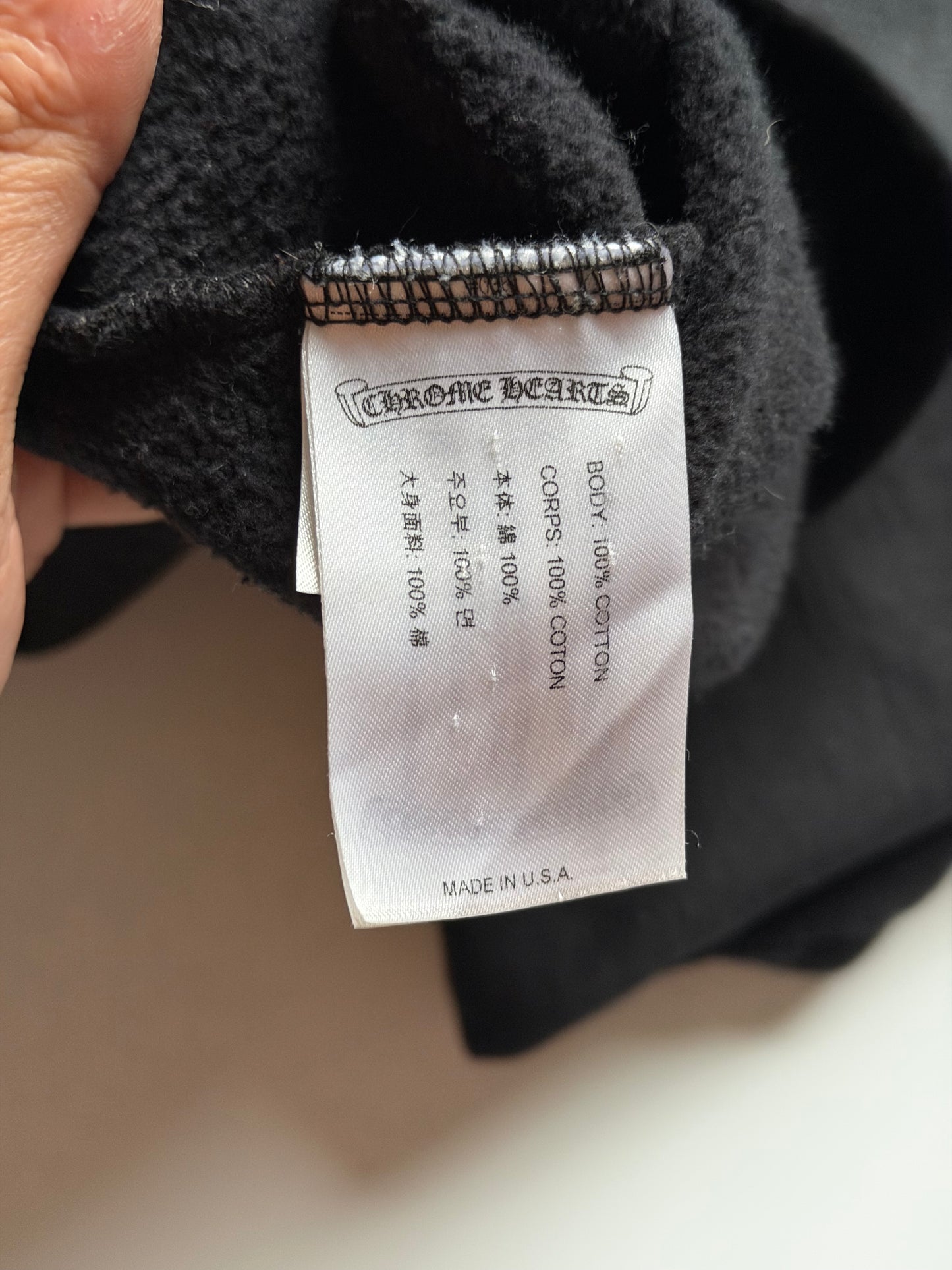 Chrome Hearts Gradient T-Bar Hoodie