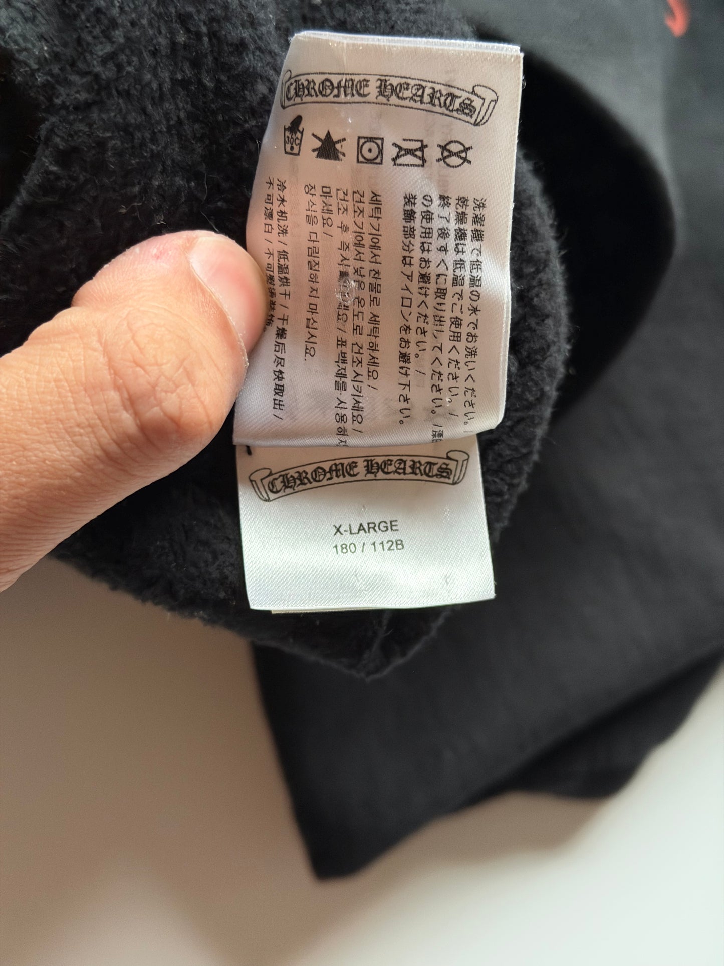 Chrome Hearts Gradient T-Bar Hoodie