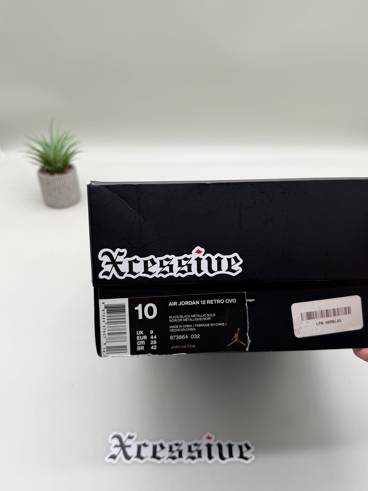 Jordan 12 OVO Black