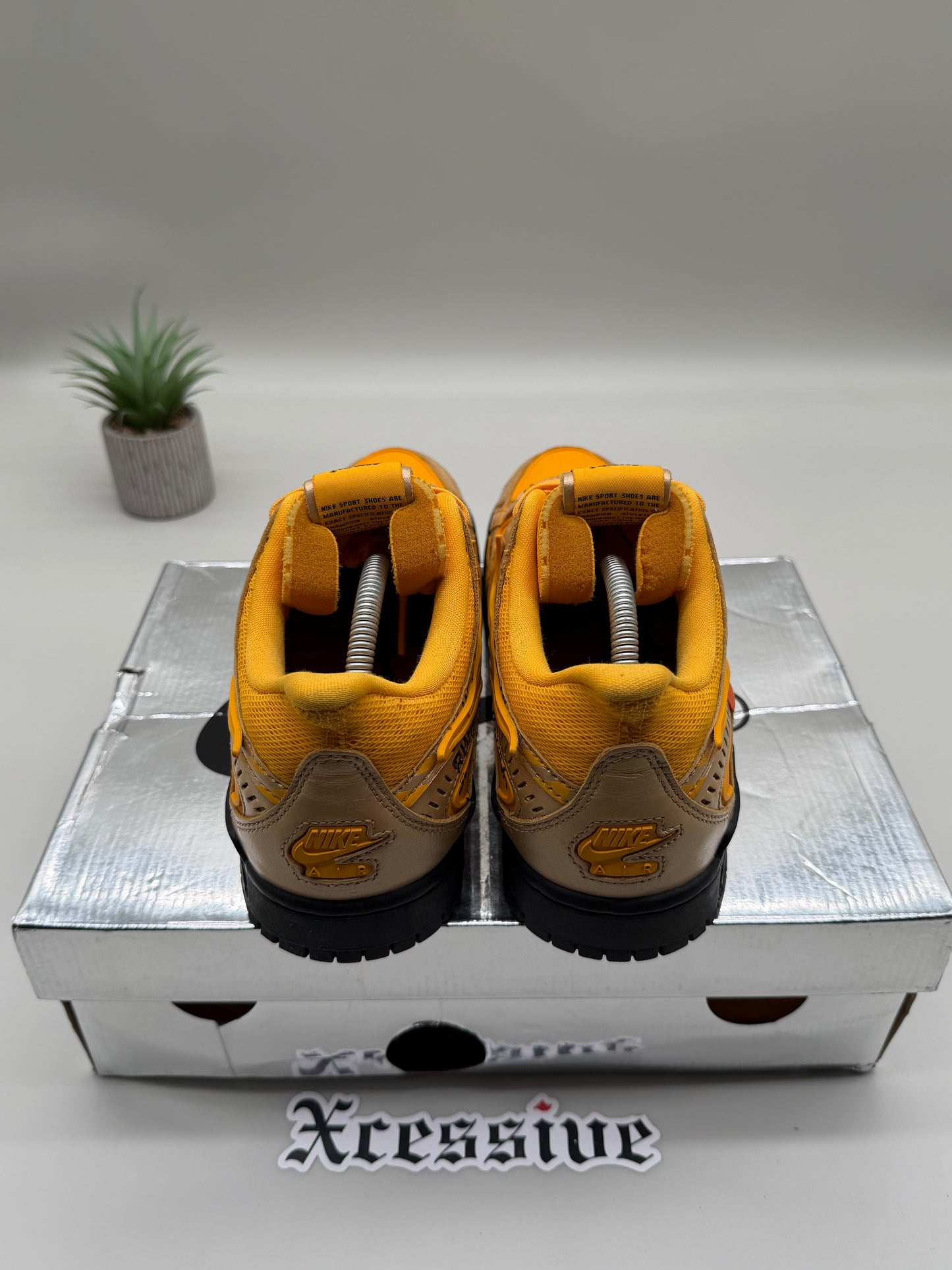 Off-White Nike Rubber Dunk University Gold