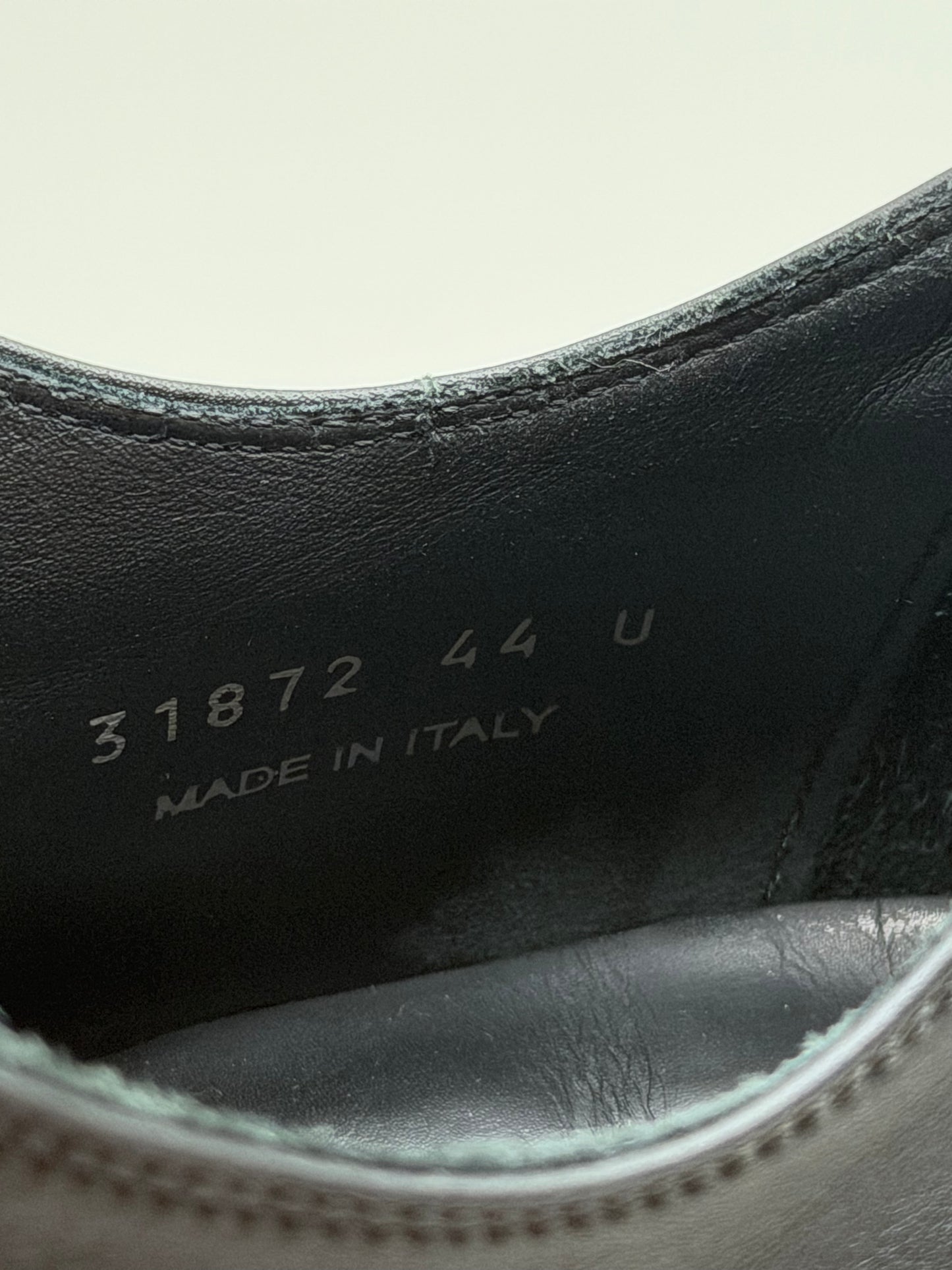 Rick Owens Ramones Low Black Leather