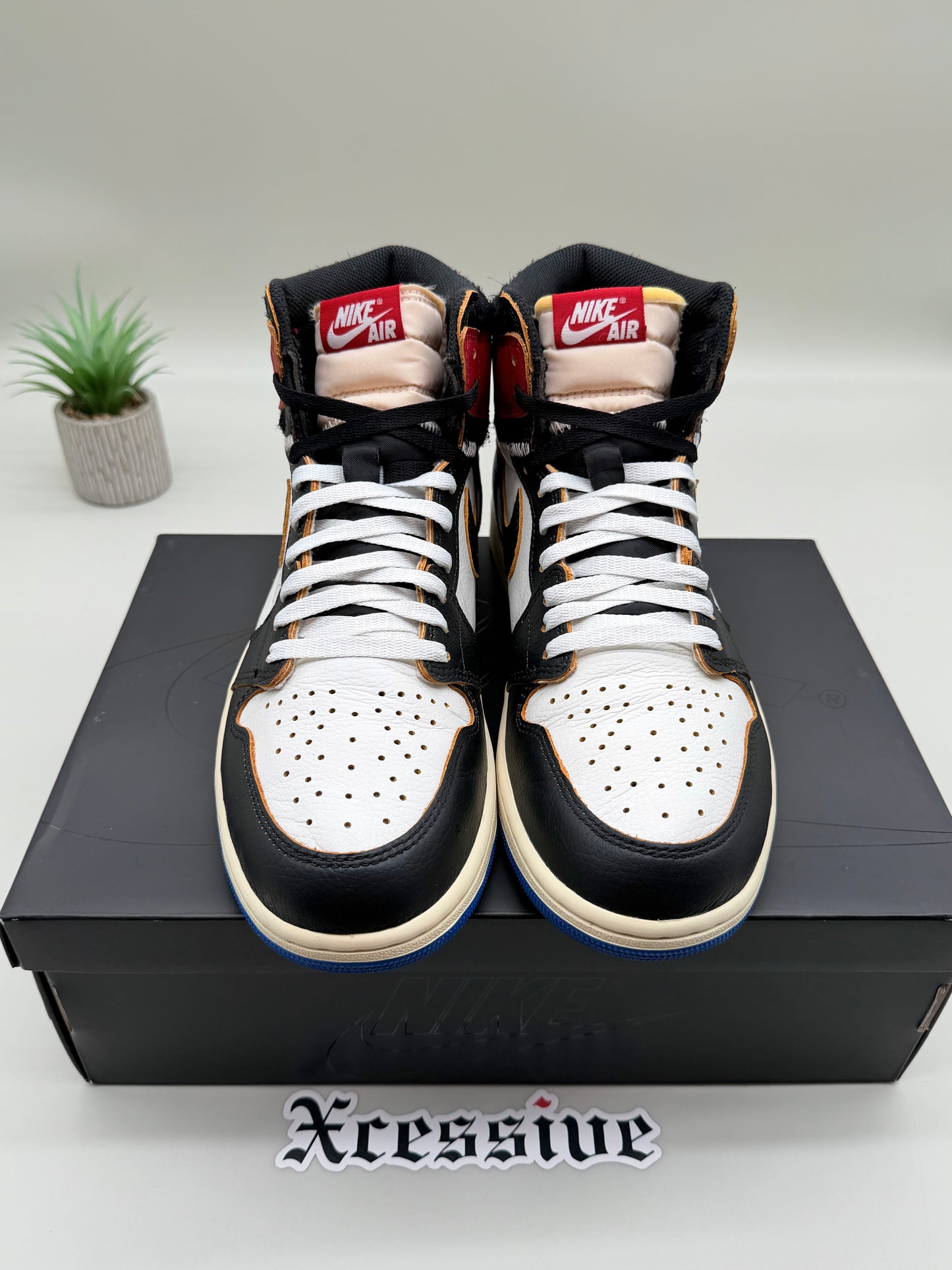 Jordan 1 Fragment x Union Varsity Red Sport Royal