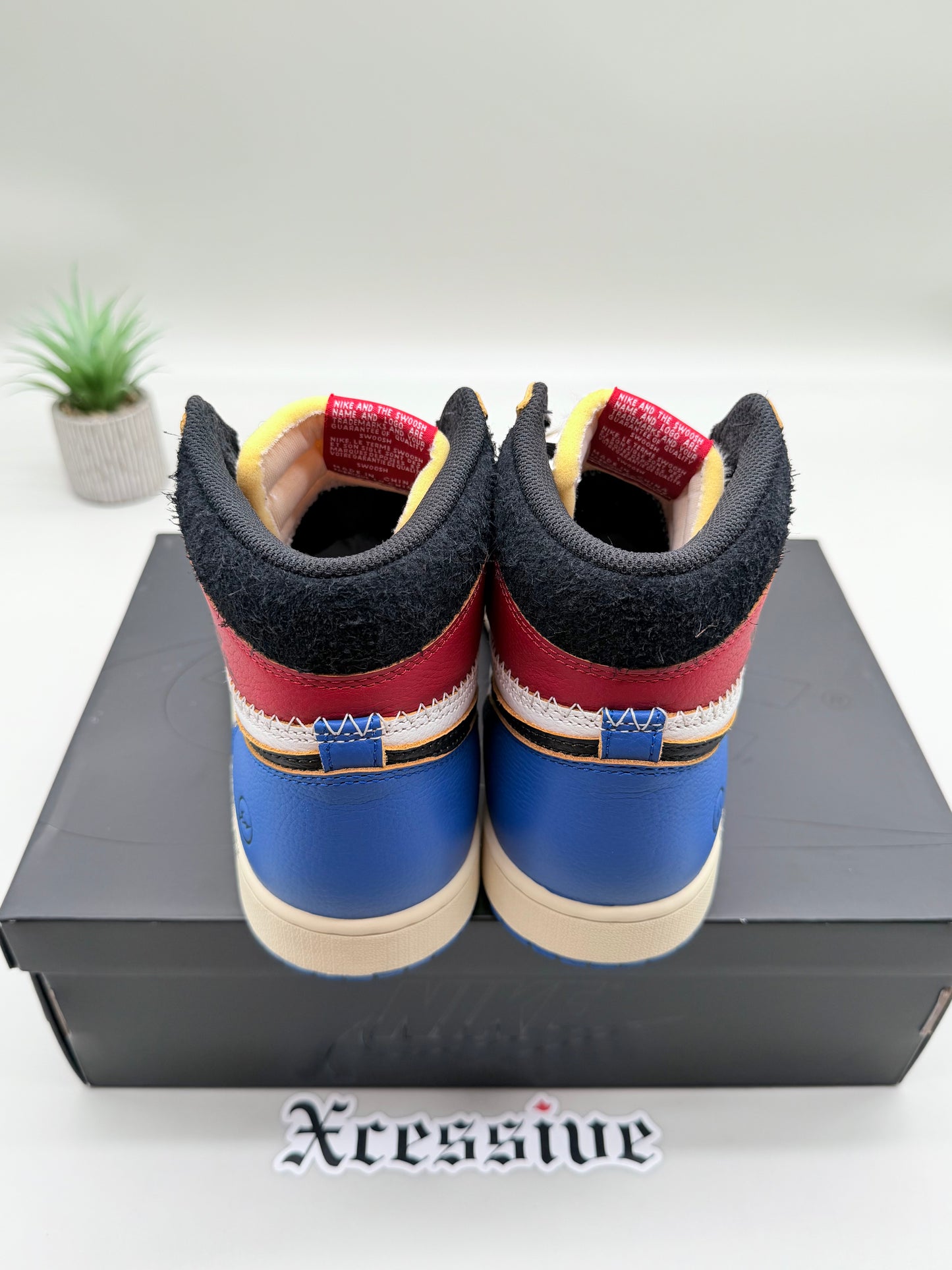 Jordan 1 Fragment x Union Varsity Red Sport Royal