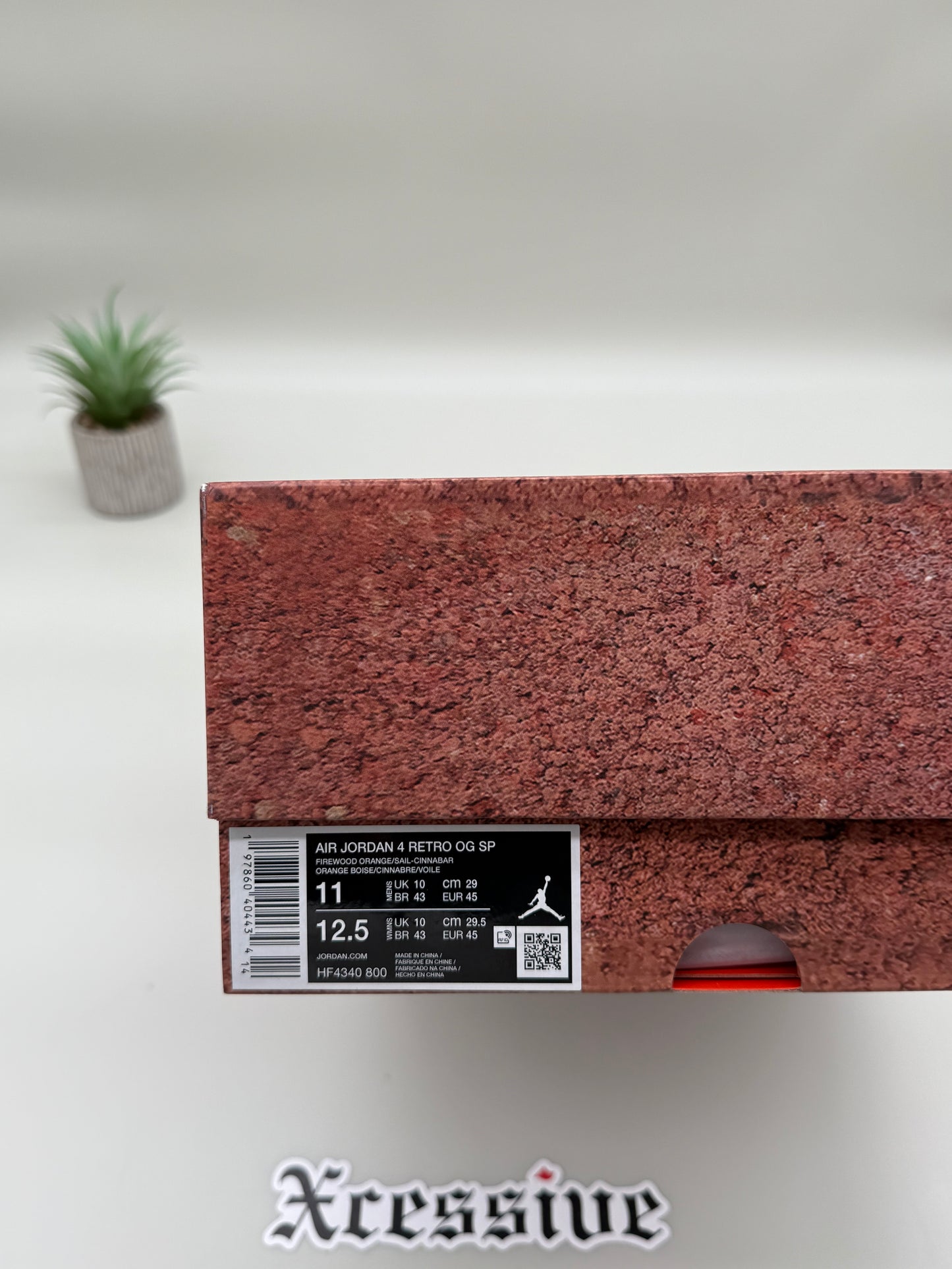 Jordan 4 Nigel Sylvester Brick by Brick