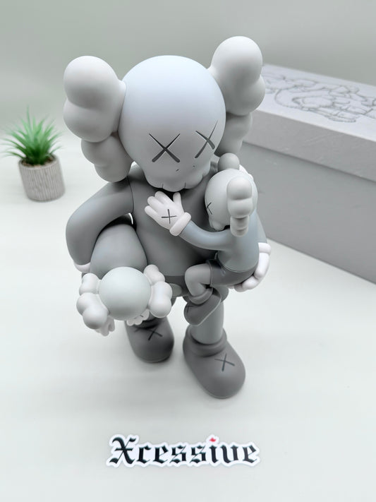 KAWS 'Clean Slate' Vinyl Figure Grey